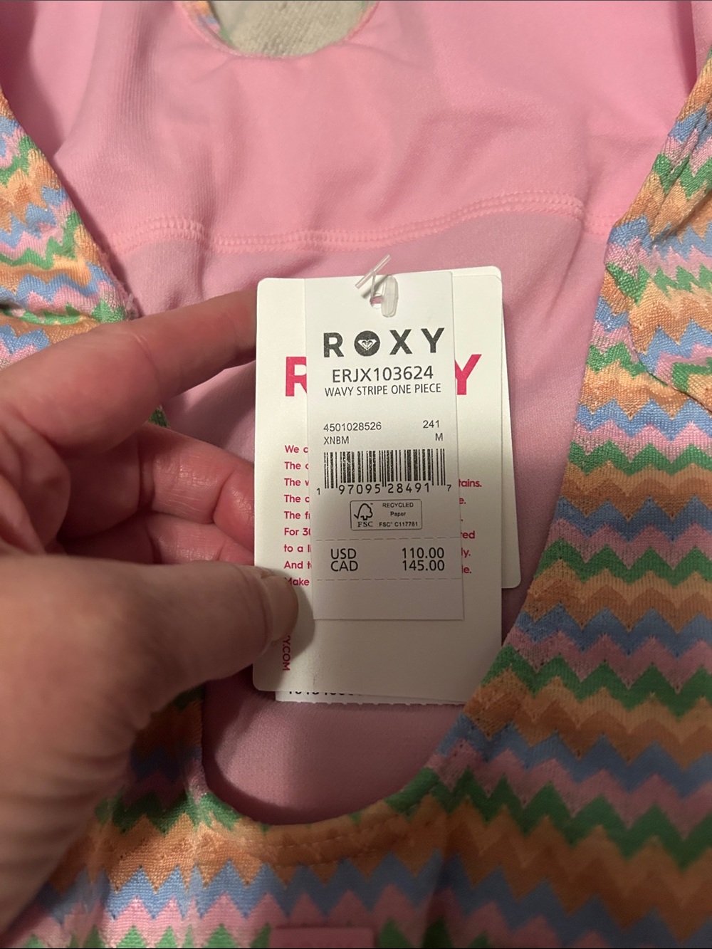 NWT Roxy swimsuit - Picture 4 of 5